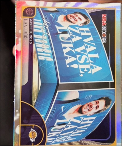2025-26 Topps NBA Hoops Highlights #269 Luka Doncic — front