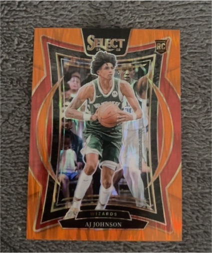 2024-25 Panini Select Concourse #67 AJ Johnson — front