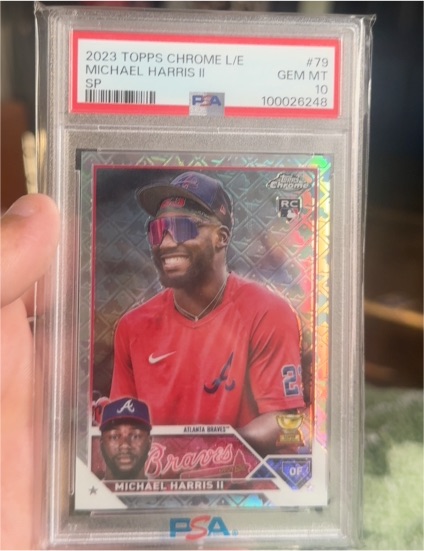 2023 Topps Chrome #79 Michael Harris II — front