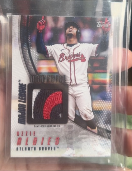 2025 Topps Series 2 Major League Material #MLM2-OA Ozzie Albies — front