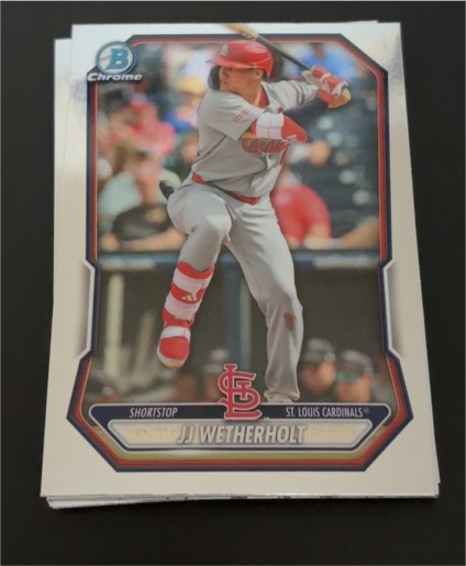 2026 Bowman #BP-115 JJ Wetherholt — front