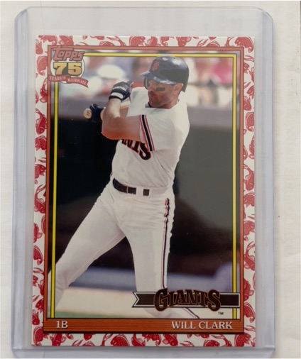 2026 Topps Series 1 #T91-11 Will Clark — front