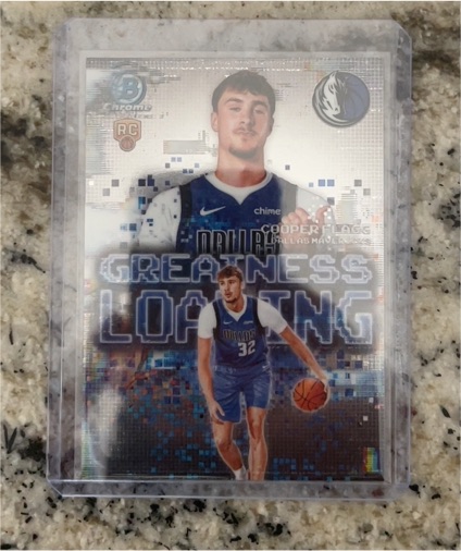 2025 Bowman Chrome Greatness Loading #GL-1 Cooper Flagg — front