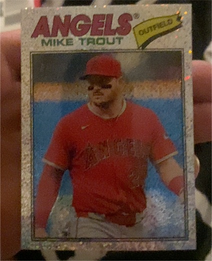 2026 Topps Heritage #163 Mike Trout — front