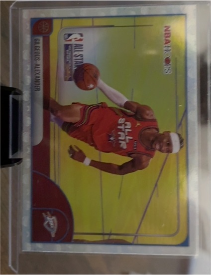 2025 Topps NBA Hoops #286 Shai Gilgeous-Alexander — front