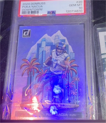 2024 Panini Donruss Downtown! #20 Puka Nacua — front