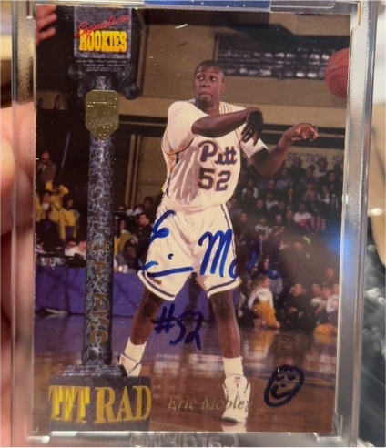 1994 Signature Rookies Tetrad #65 Eric Mobley — front