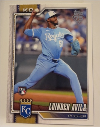 2026 Topps Series 1 #120 Luinder Avila — front