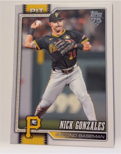 2026 Topps #119 Nick Gonzales — front