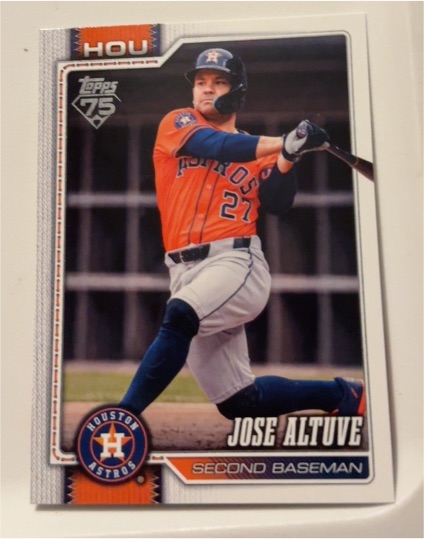 2026 Topps Series 1 #278 Jose Altuve Houston Astros — front