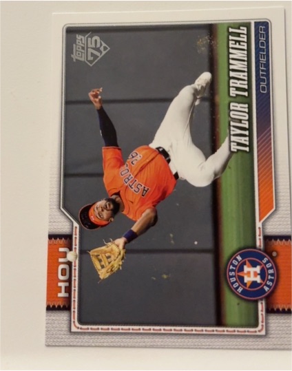2026 Topps Series 1 #124 Taylor Trammell — front