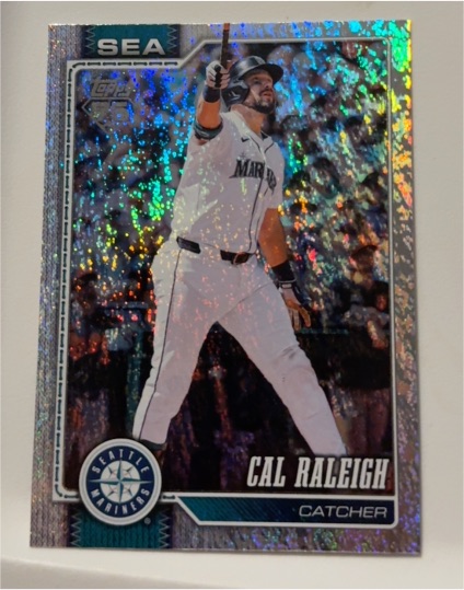 2026 Topps Series 1 #140 Cal Raleigh — front