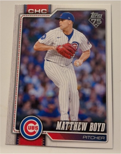 2026 Topps Series 1 #51 Matthew Boyd — front