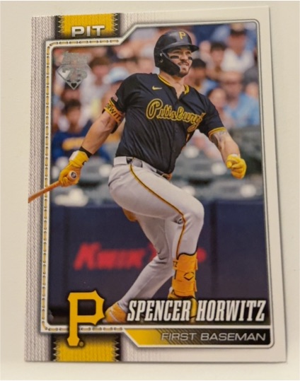 2026 Topps Series 1 #77 Spencer Horwitz — front