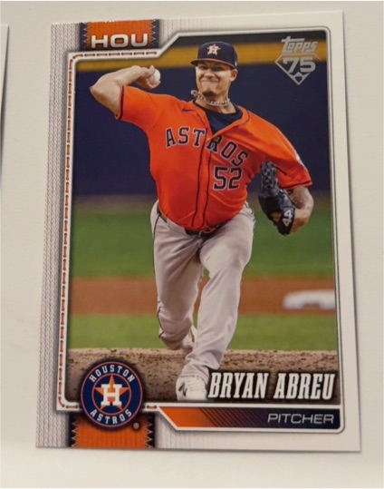 2026 Topps Series 1 #231 Bryan Abreu — front