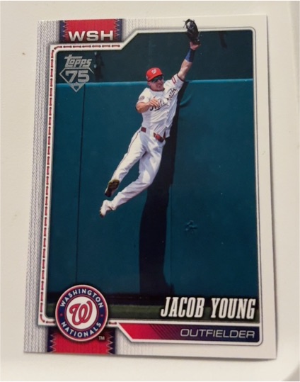 2026 Topps Series 1 #210 Jacob Young — front