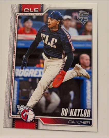 2026 Topps #188 Bo Naylor — front