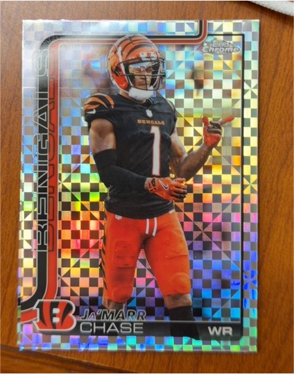2025 Topps Chrome #58 Ja'Marr Chase — front