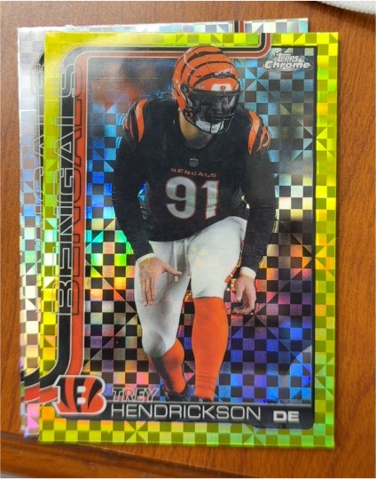 2025 Topps Chrome #65 Trey Hendrickson — front