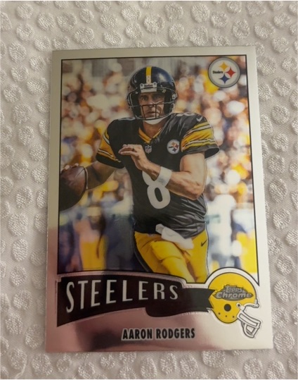 2025 Topps Chrome #1975-28 Aaron Rodgers — front