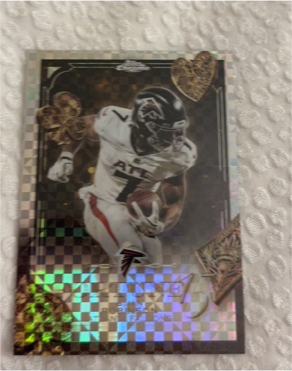 2025 Topps Chrome Fortune 15 #F15-14 Bijan Robinson — front