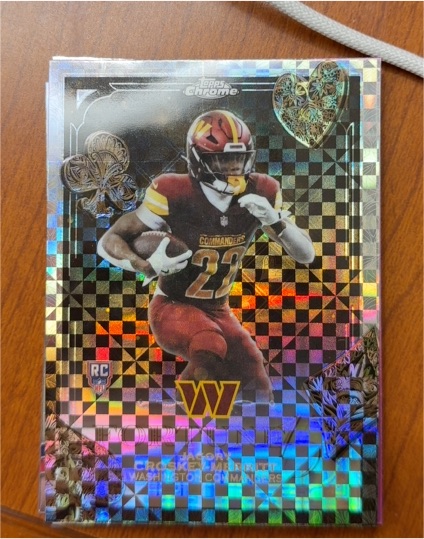 2025 Topps Chrome #F15-29 Jacory Croskey-Merritt — front