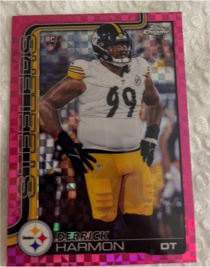 2025 Topps Chrome #361 Derrick Harmon — front