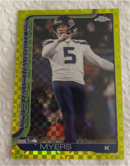 2025 Topps Chrome #280 Jason Myers — front