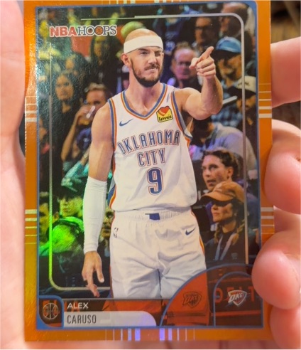2025-26 Topps NBA Hoops #24 Alex Caruso — front