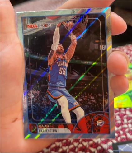 2024-25 Panini NBA Hoops #139 Isaiah Hartenstein — front
