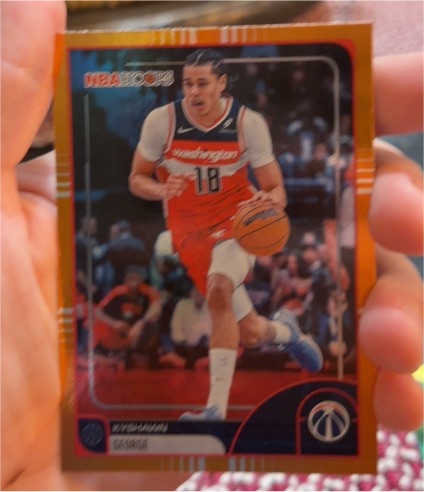 2024 Topps NBA Hoops #56 Kyshawn George — front