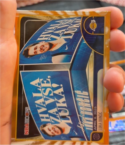 2025-26 Topps NBA Hoops Highlights #269 Luka Dončić — front