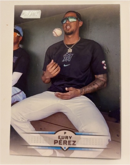 2025 Topps Stadium Club #131 Eury Perez — front