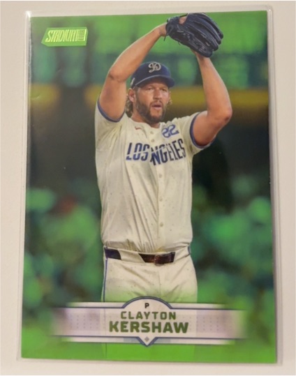 2025 Topps Stadium Club #70 Clayton Kershaw — front
