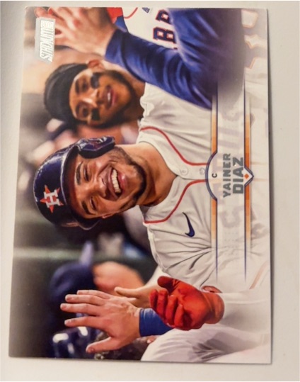 2025 Topps Stadium Club #26 Yainer Diaz — front