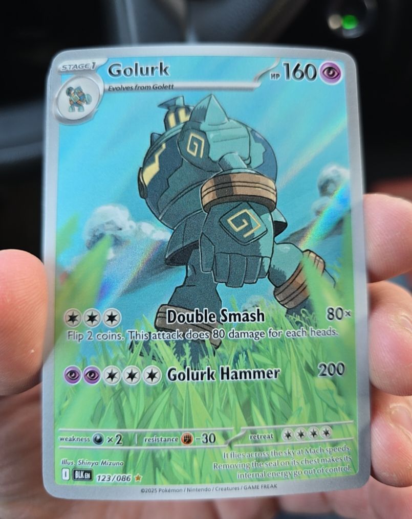 2025 Pokémon SV11B #123 Golurk — front