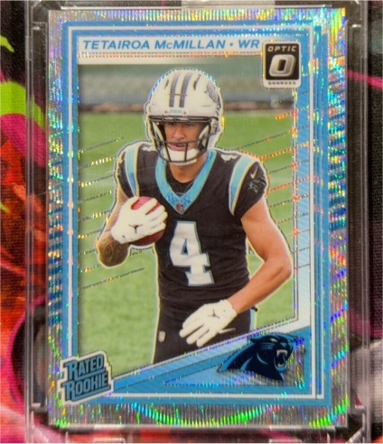 2025 Panini Donruss Optic #209 Tetairoa McMillan — front