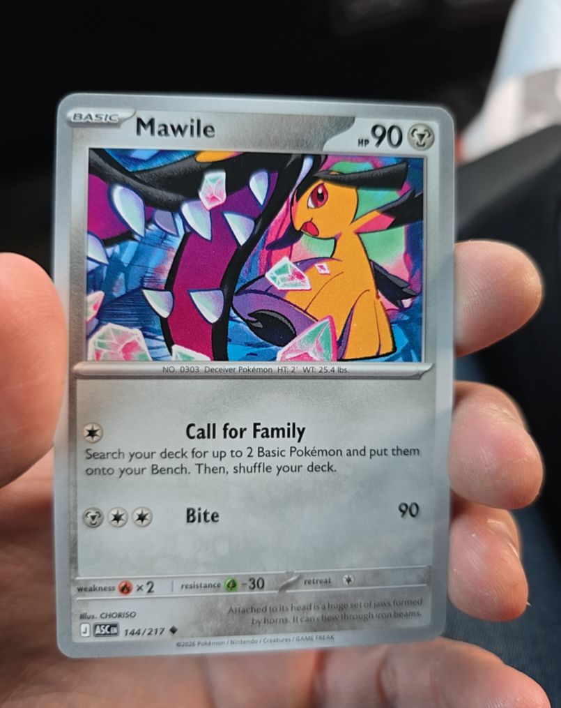2026 Pokémon Ascended Heroes #144 Mawile — front