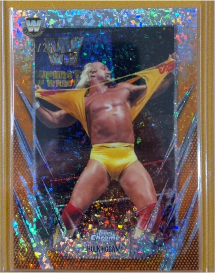2026 Topps Chrome WWE #25 Hulk Hogan — front