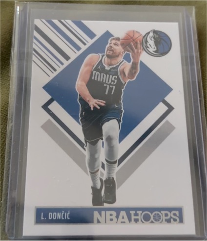 2024-25 Panini NBA Hoops #281 Luka Doncic Tribute — front