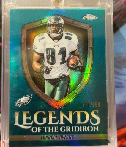 2025 Topps Chrome #LOG-20 Terrell Owens — front