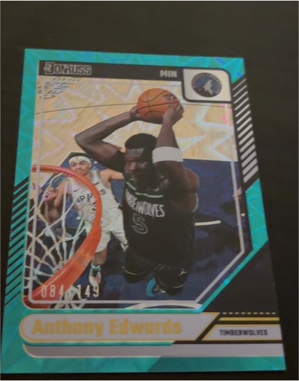 2024-25 Panini Donruss #165 Anthony Edwards — front