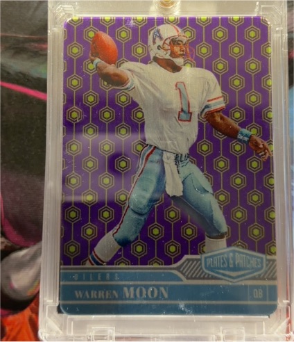 2023 Panini Plates & Patches #37 Warren Moon — front