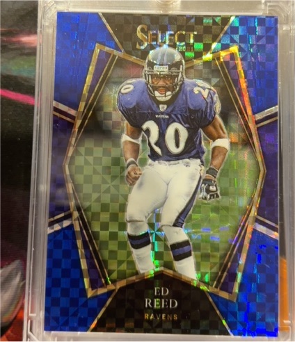 2021 Panini Select Premier Level #140 Ed Reed — front