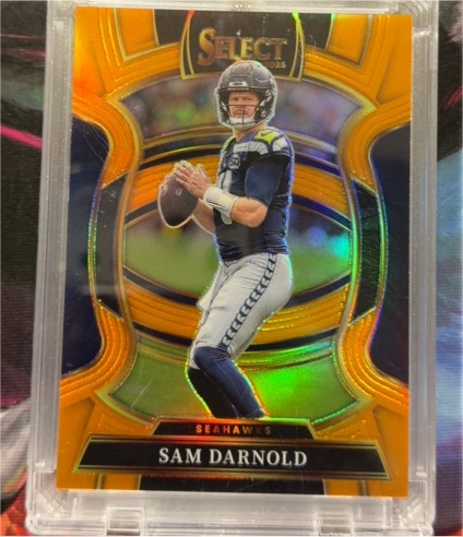 2025 Panini Select #13 Sam Darnold — front