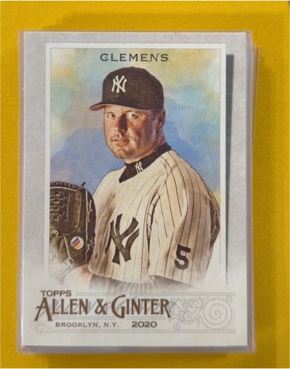 2020 Topps Allen & Ginter #49 Roger Clemens — front