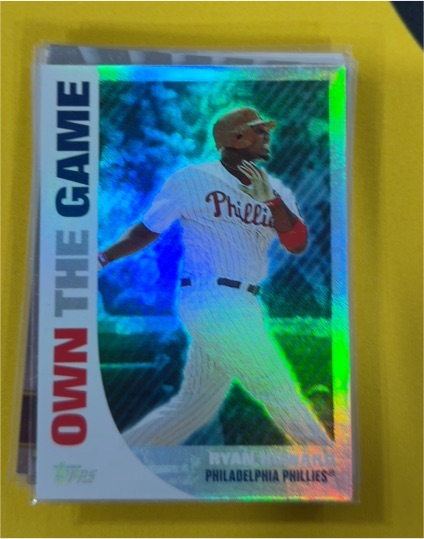 2008 Topps Own the Game #OTG14 Ryan Howard — front