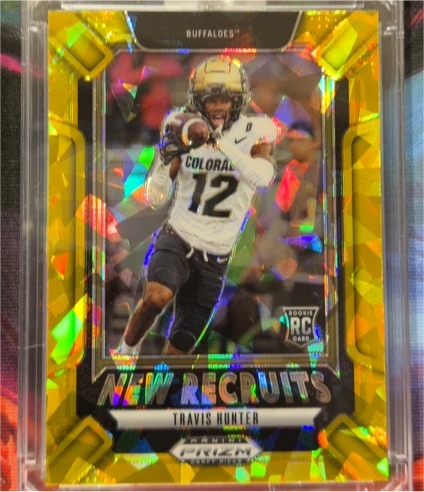 2025 Panini Prizm Draft Picks #5 Travis Hunter New Recruits — front