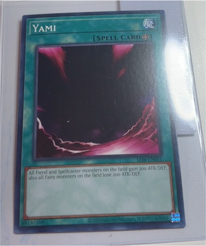 2002 Yu-Gi-Oh! LOB-051 Yami — front