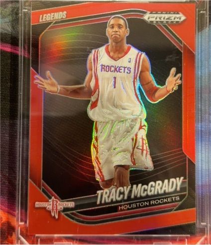 2024-25 Panini Prizm Black #251 Tracy McGrady — front